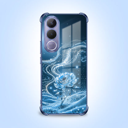 Vivo V70 FE 5G Blue Rose Airbags Printed Back Case