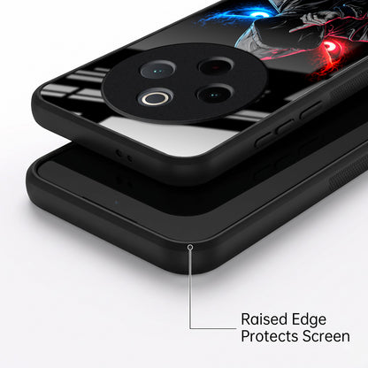 Vivo T4 5G Hooded Shadow Demon Acrylic Glass Back Case