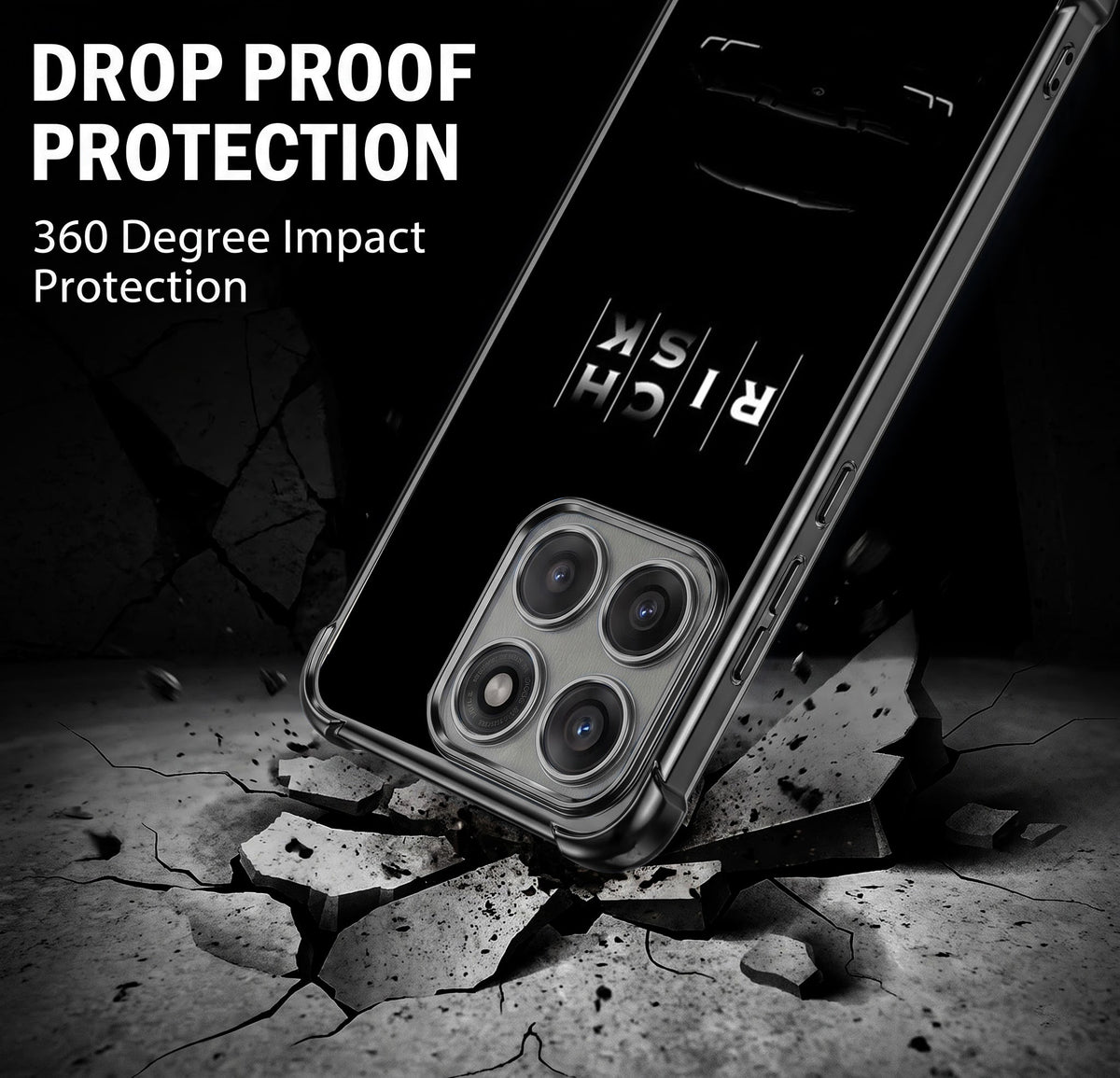 Motorola Edge 60 Pro 5G Midnight Risk Airbags Printed Back Case