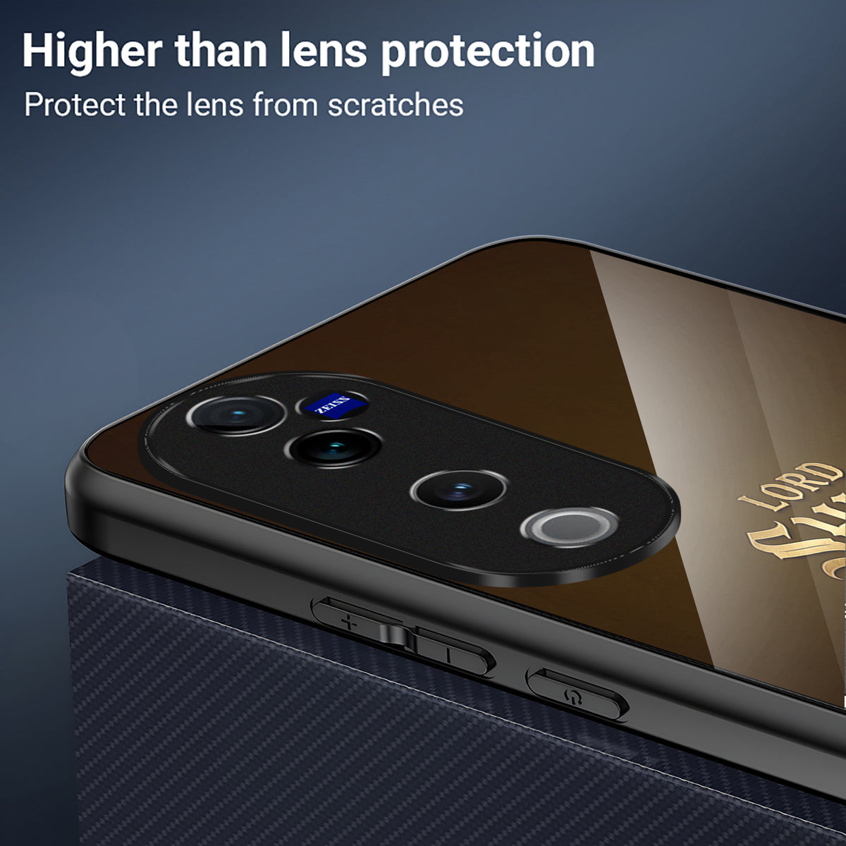 Vivo V40 Pro Lord Shiva Acrylic Glass Back Case