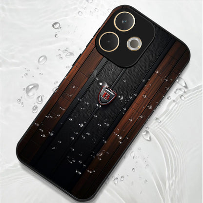 Oppo A5 Pro 5G Premium Acrylic Shockproof Glass Back Case (Carbon Oak)