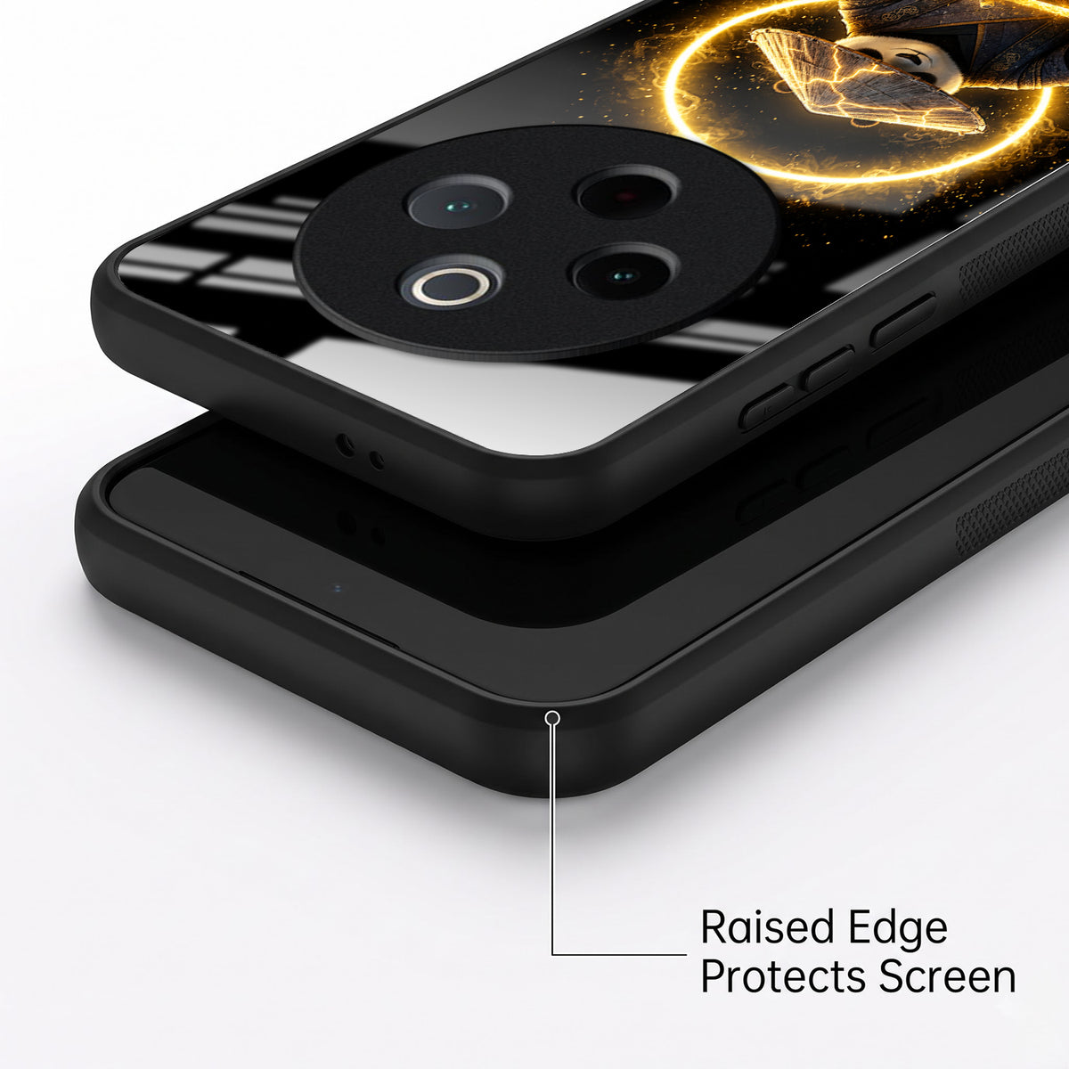Vivo T4 5G Warrior Panda Acrylic Glass Back Case