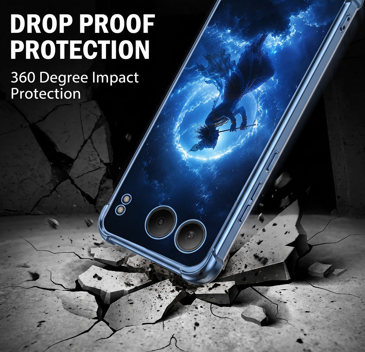 One Plus Nord 4 5G Lord Krishna Airbags Printed Back Case