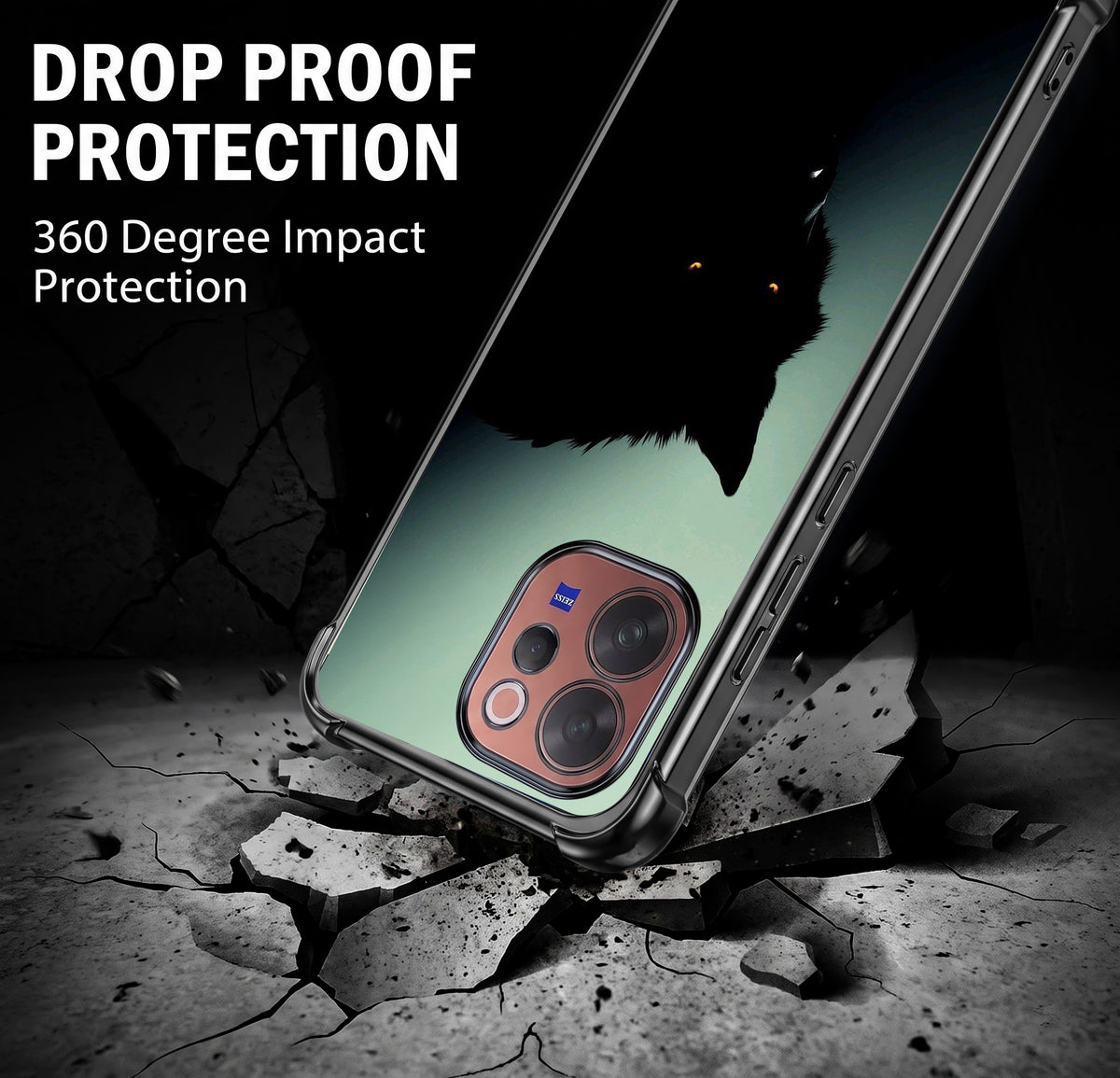 Vivo V70 5G Shadow Prowler Airbags Printed Back Case