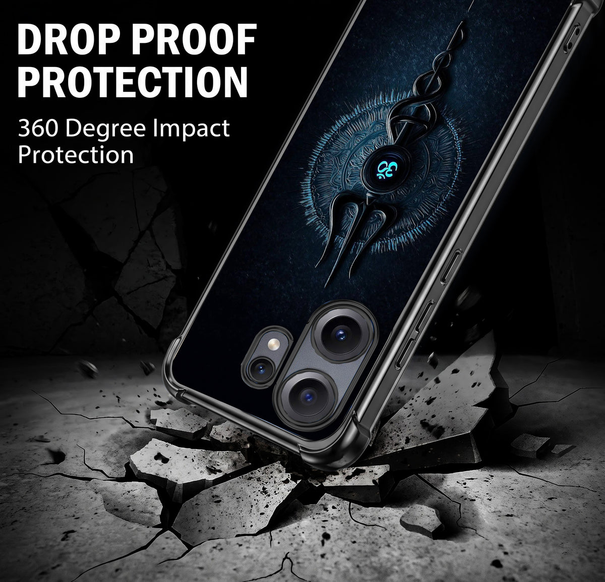 Nothing Phone 2 Pro 5G Shiva Aura Airbags Printed Back Case