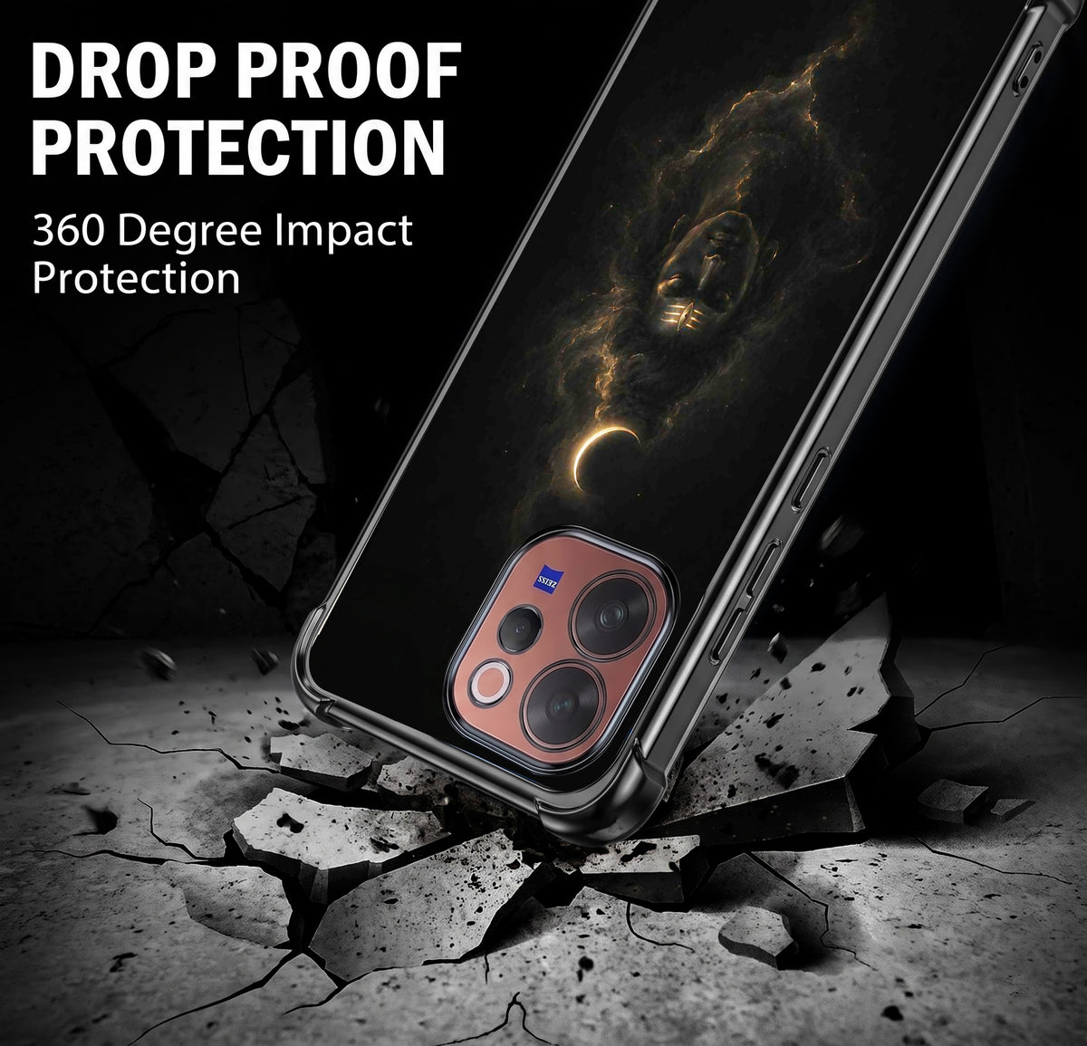 Vivo V70 5G Divine Mahadev Airbags Printed Back Case