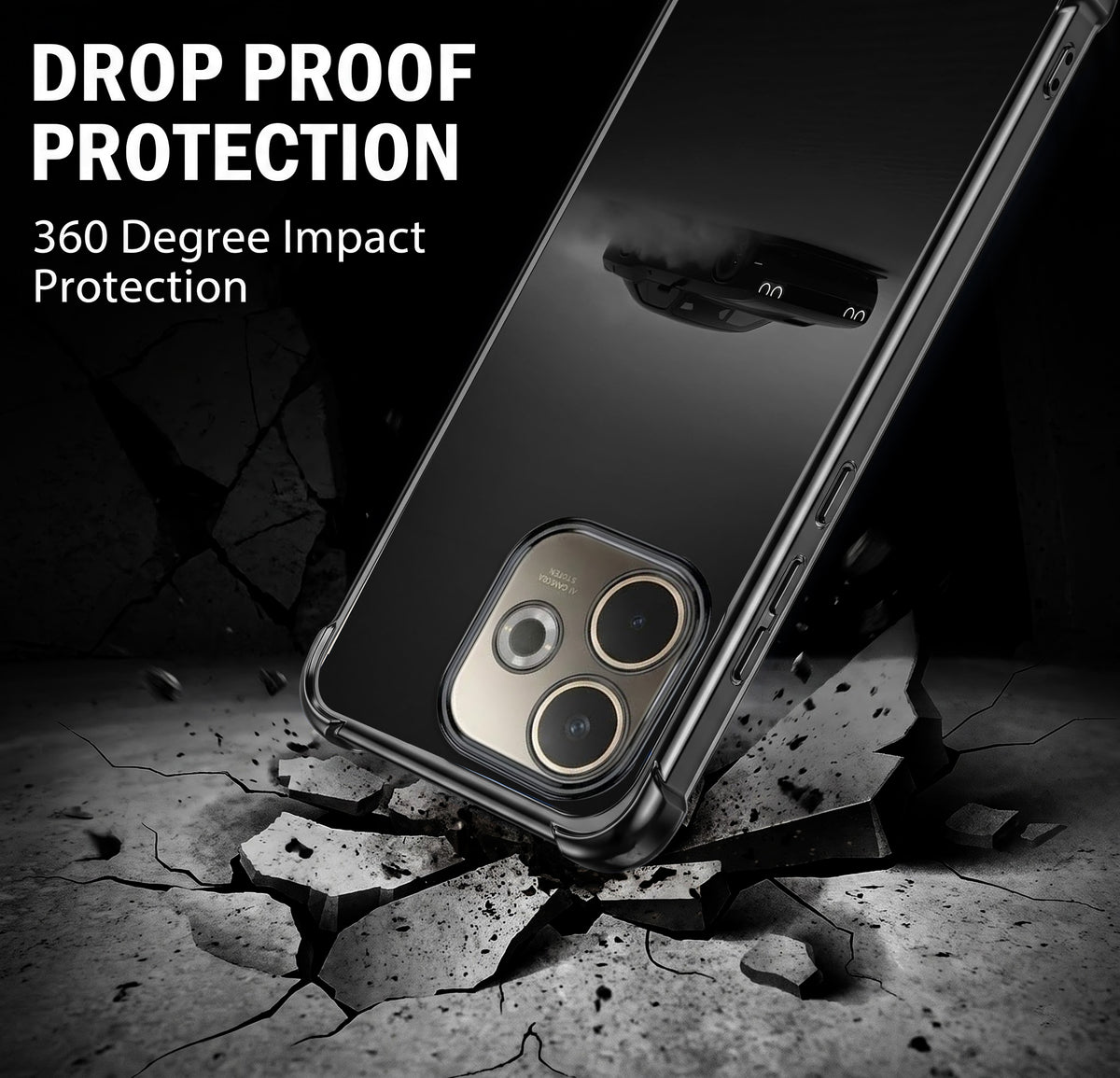 Oppo A5 Pro 5G Dodge Phantom Airbags Printed Back Case
