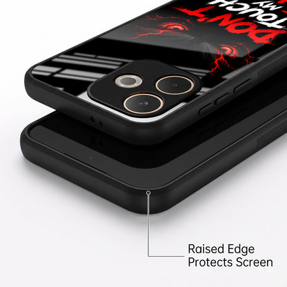 Oppo A5 Pro 5G Don't Touch My Phone Acrylic Glass Back Case