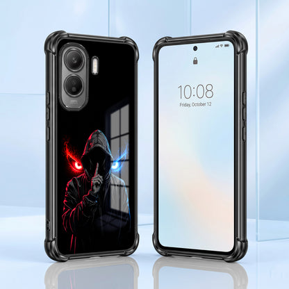 Vivo T5 Pro 5G Hooded Shadow Demon Airbags Printed Back Case