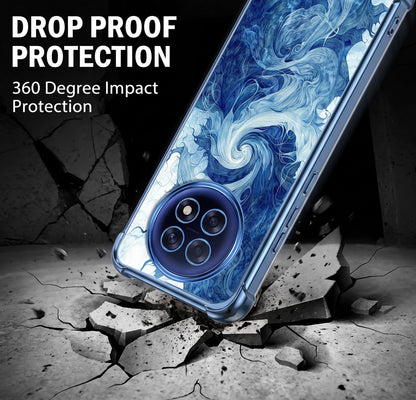 Oppo F31 Pro+ 5G Ocean Swirl Airbags Printed Back Case