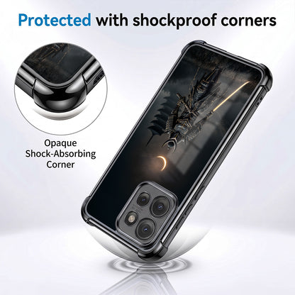 Motorola Edge 50 Neo 5G Samurai Warrior Airbags Printed Back Case