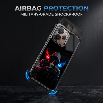 Oppo Reno 15 Pro Mini 5G Hooded Shadow Demon Airbags Printed Back Case