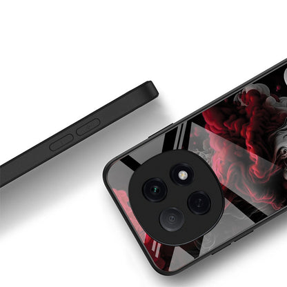OPPO F29 Pro 5G Premium Acrylic Shockproof Glass Back Case (Infernal Drift)