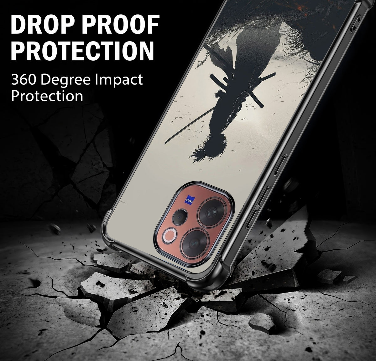 Vivo V70 5G Shadow Samurai Airbags Printed Back Case