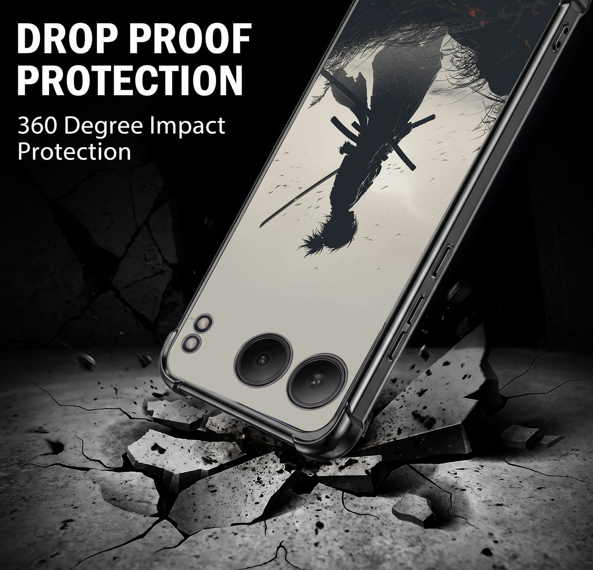 One Plus Nord 4 5G Shadow Samurai Airbags Printed Back Case