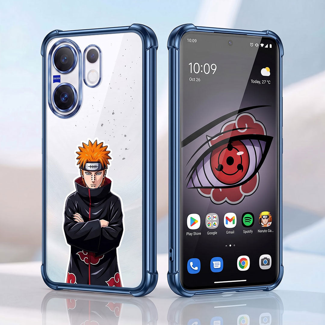 Vivo X200 FE 5G Premium 3D Spot UV Anime Sticker Shockproof Airbags Case