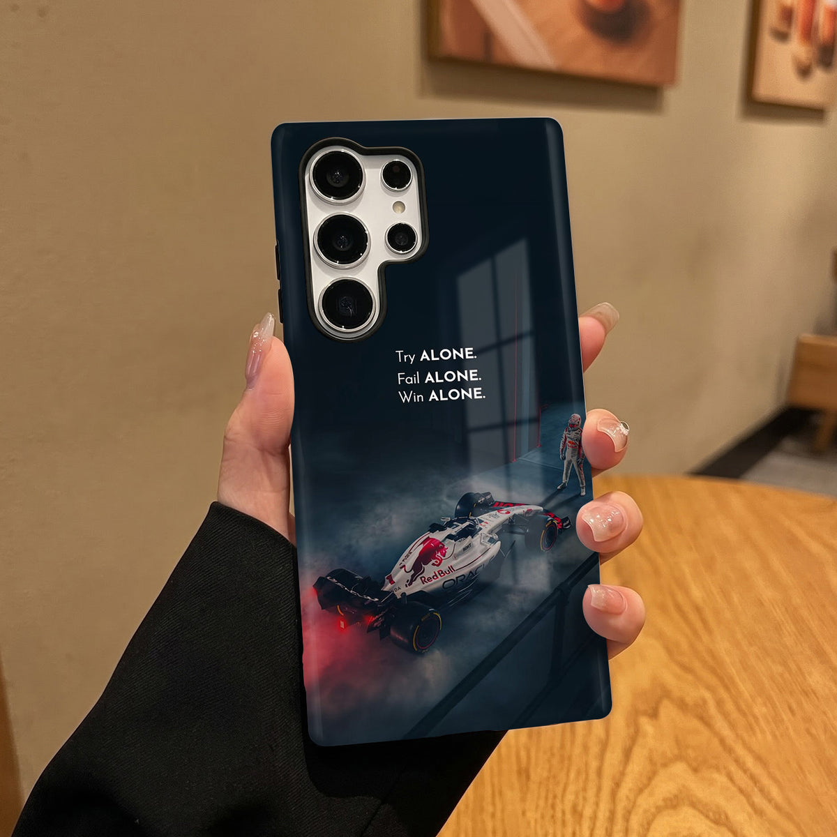 Samsung Galaxy S24 Ultra 5G Win Alone F1 Racing Protective Case