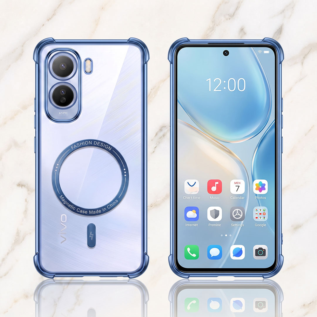 Vivo T5 Pro 5G Premium Magnetic MagSafe Shockproof Airbag Case (2.O)