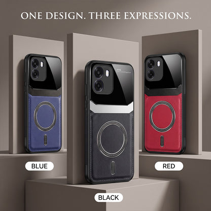 Oppo K14 5G Premium Magsafe Magnetic Leather Lens Protective Case