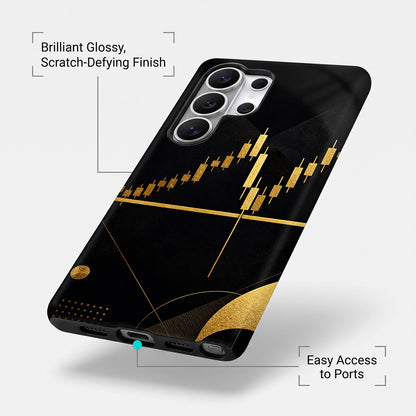 Samsung Galaxy S24 Ultra 5G Trading Candles Protective Case