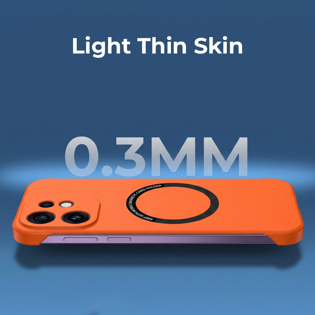 Oppo Reno 16 5G Frameless Magnetic Wireless Charging Case — Ultra-Slim Clear MagSafe Compatible Cover