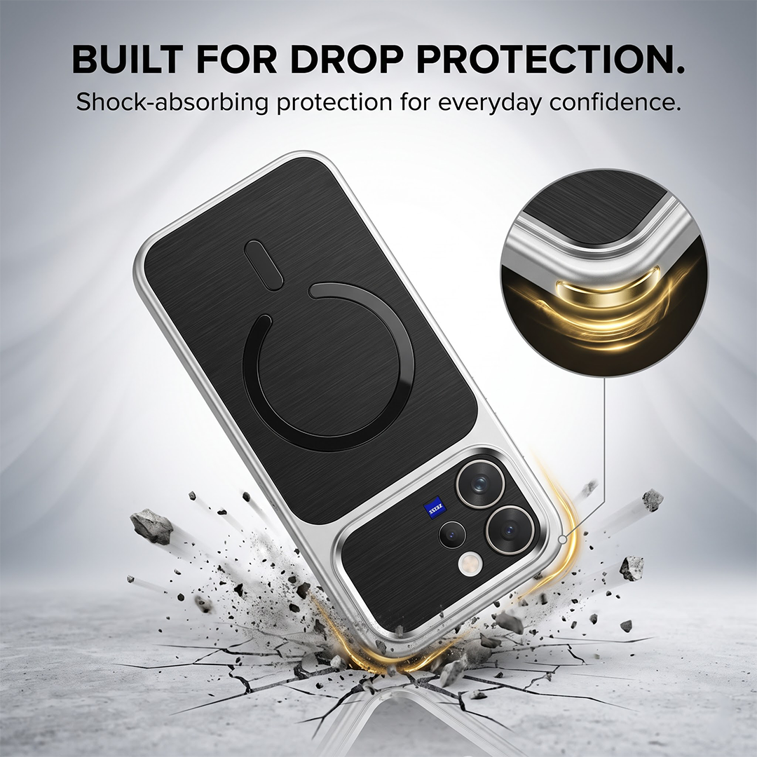 Vivo V70 5G Magnetic Wireless Charging Phone Case Premium Shockproof Protective Cover