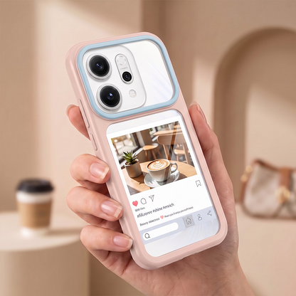 Oppo Reno 14 Pro 5G DIY Photo Frame Shockproof TPU Back Case