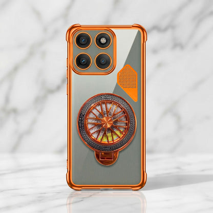 Motorola Edge 60 Pro 5G Stress Buster Wheel Shockproof Airbag Heat-Dissipation Case
