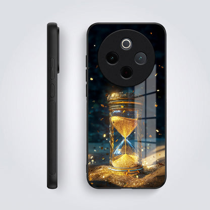 Vivo T4 5G Golden Hour Glass Acrylic Glass Back Case