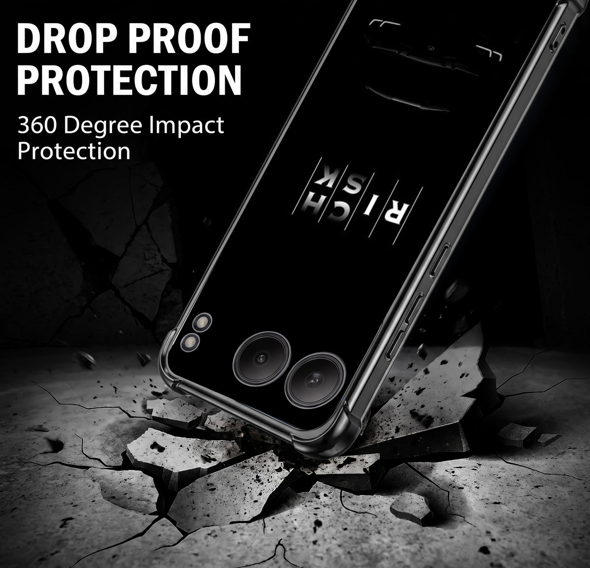 One Plus Nord 4 5G Midnight Risk Airbags Printed Back Case