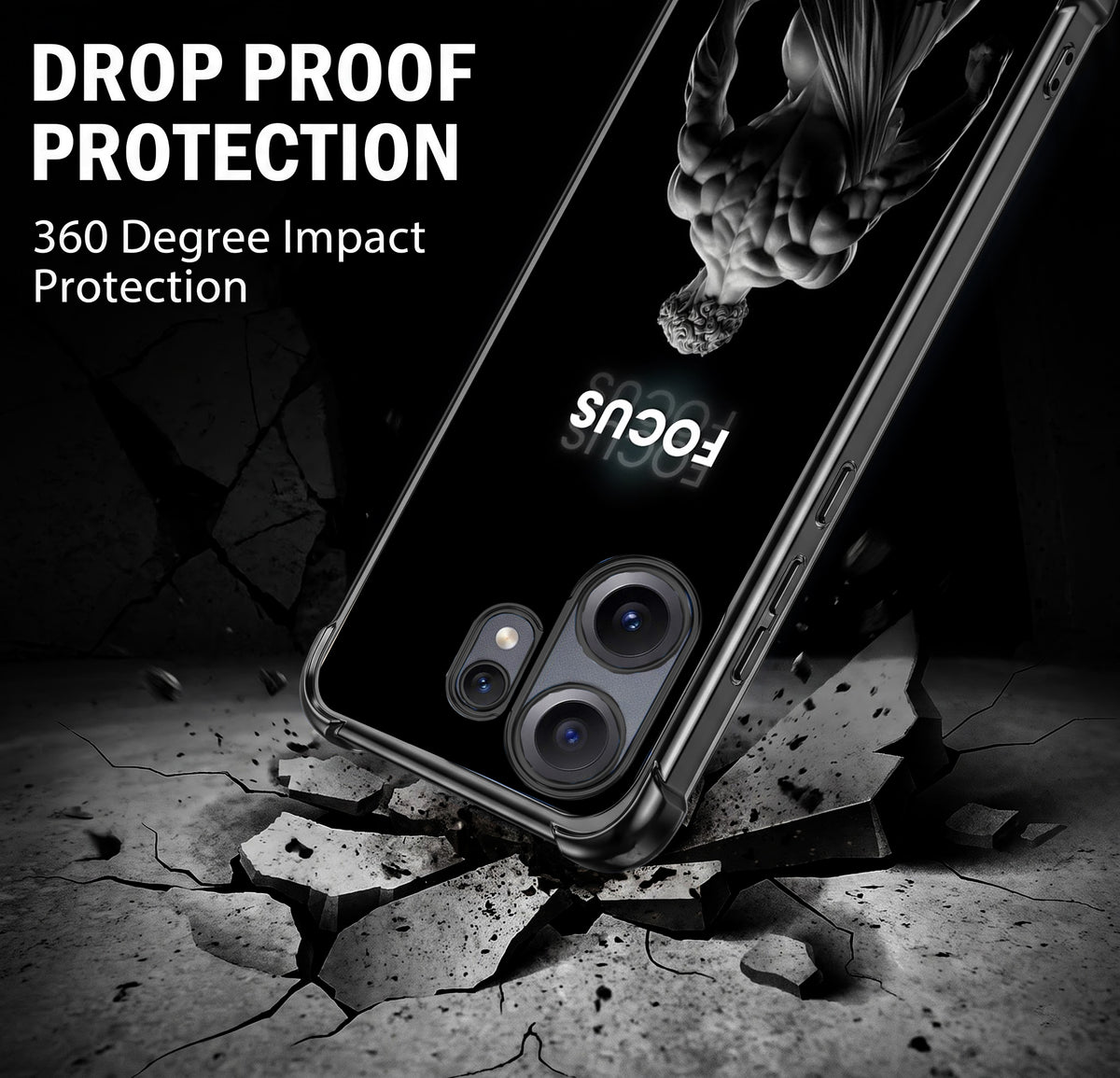 Nothing Phone 2 Pro 5G Focus Airbags Printed Back Case