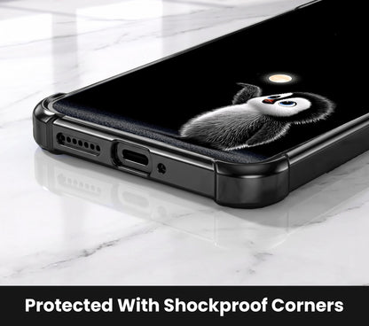Oppo F31 Pro+ 5G Moonlight Penguin Airbags Printed Back Case
