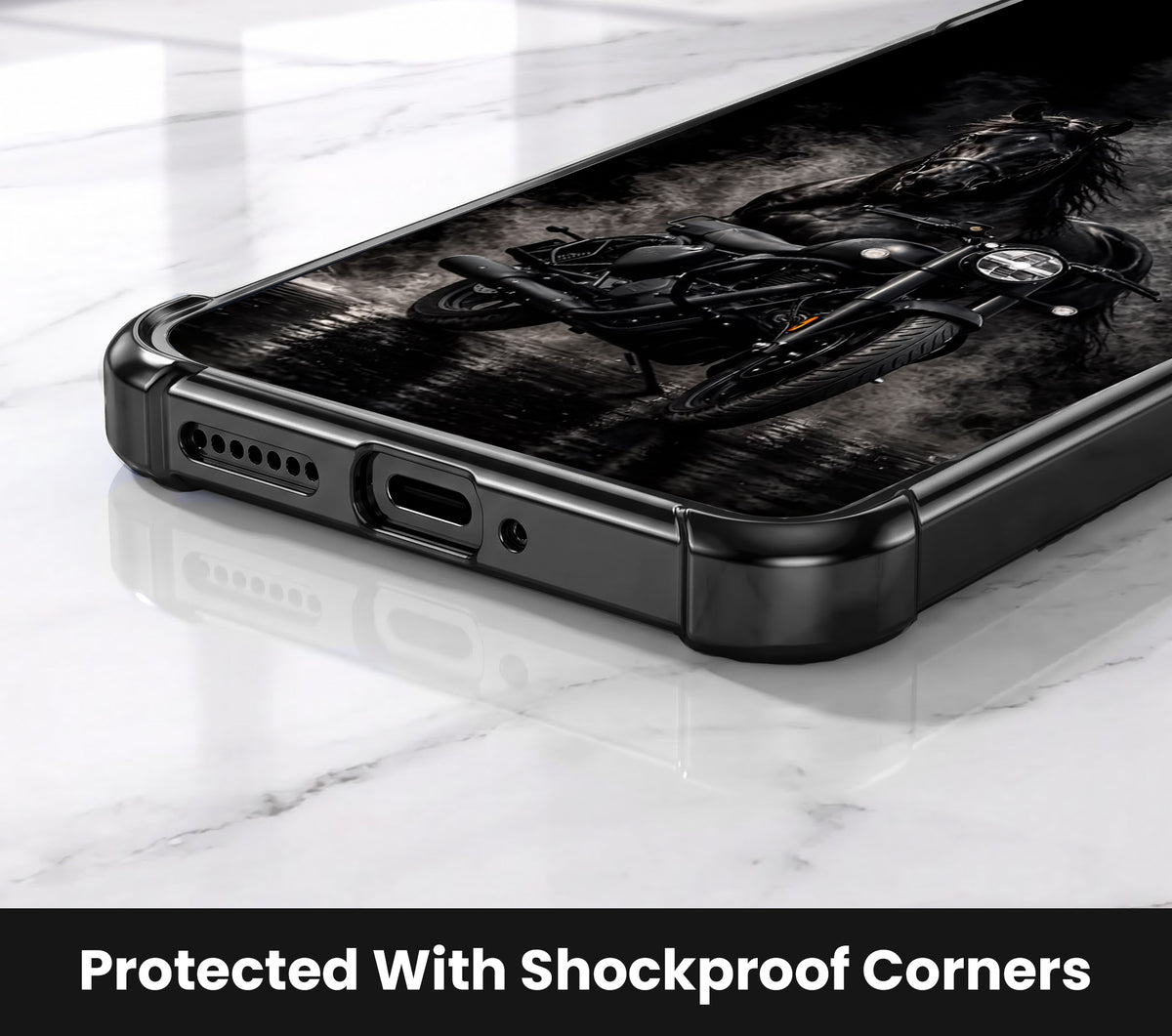 Oppo F31 Pro+ 5G Bike Rider Airbags Printed Back Case