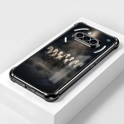 Nothing Phone 3a 5G Running Horses Airbags Printed Back Case