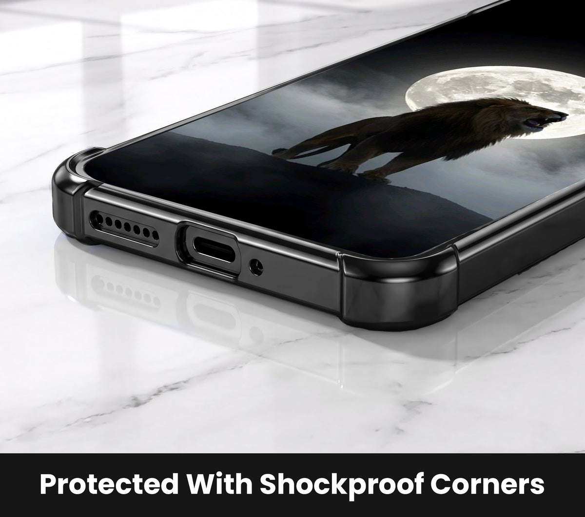 Nothing Phone 2 Pro 5G Lunar Wolf Airbags Printed Back Case