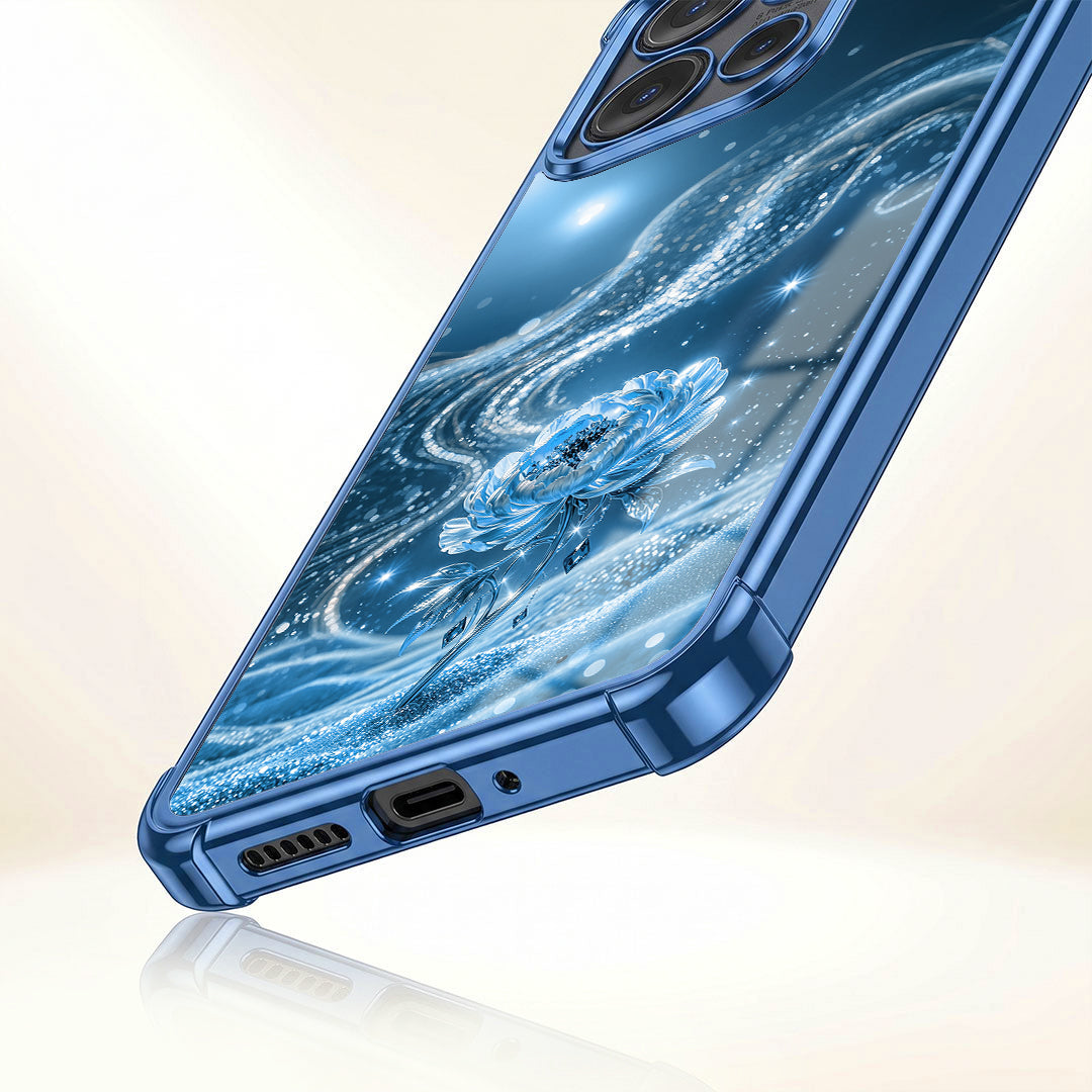 Motorola Edge 50 5G Blue Rose Airbags Printed Back Case
