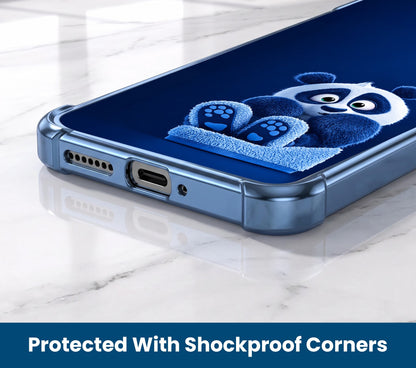 Motorola Edge 60 Pro 5G Cute Panda Airbags Printed Back Case