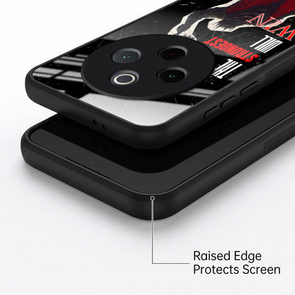 Vivo T4 5G The Strongest Will Win Acrylic Glass Back Case