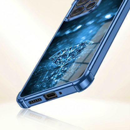 Motorola Edge 50 5G Blue Diamond Airbags Printed Back Case