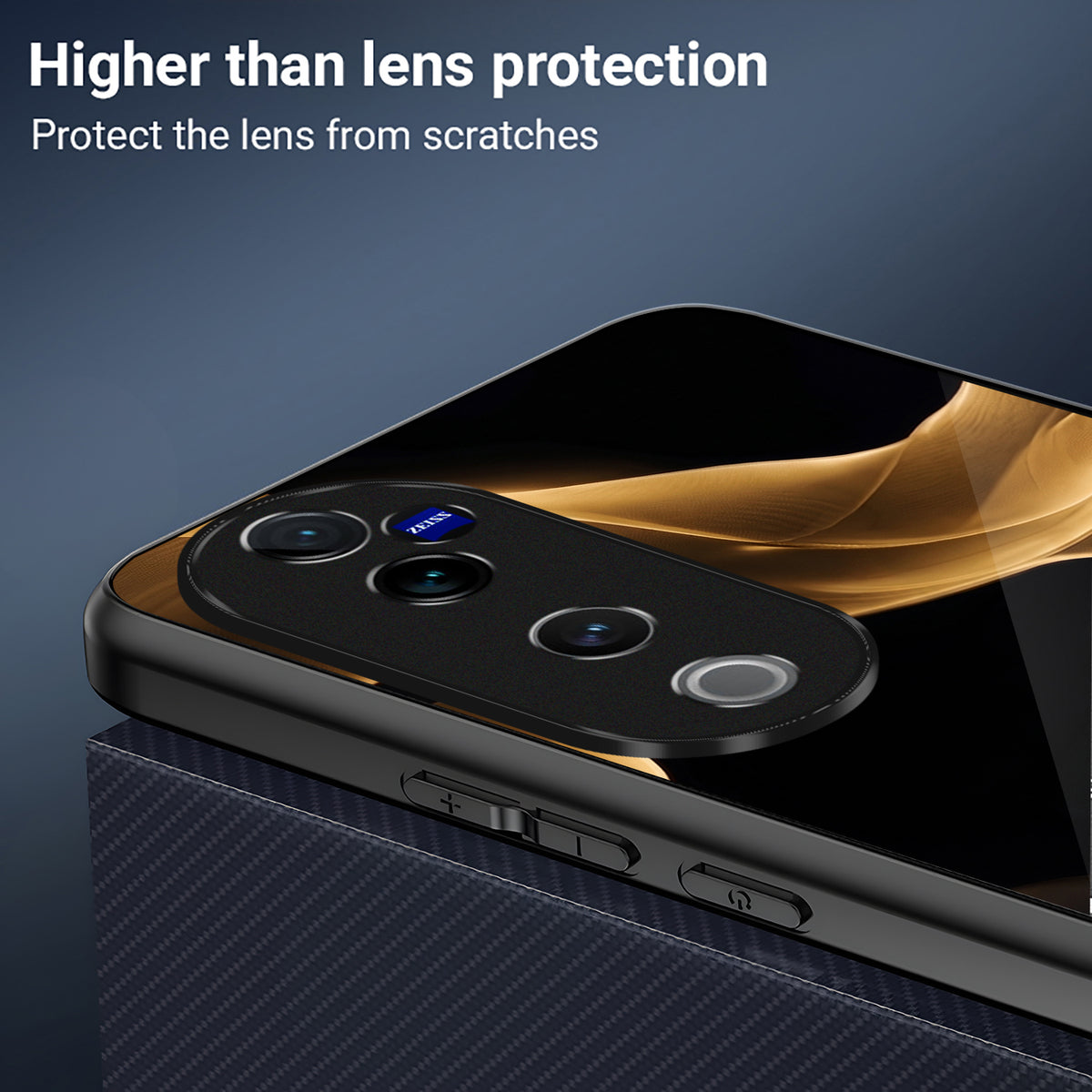 Vivo V40 Pro 5G Luxury Wave Acrylic Glass Back Case