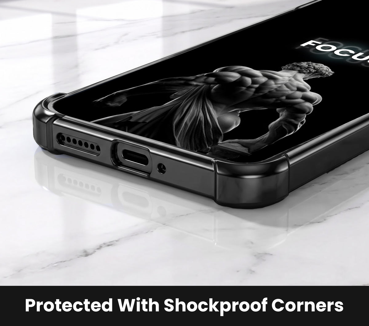 Oppo A5 Pro 5G Focus Airbags Printed Back Case