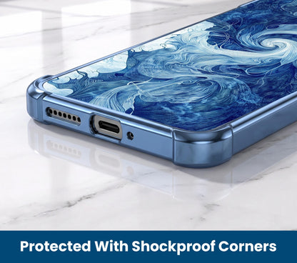 Motorola Edge 60 Pro 5G Ocean Swirl Airbags Printed Back Case
