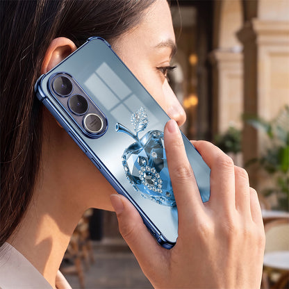 Vivo V70 FE 5G Blue Apple Airbags Printed Back Case