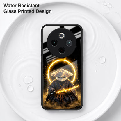 Vivo T4 5G Warrior Panda Acrylic Glass Back Case