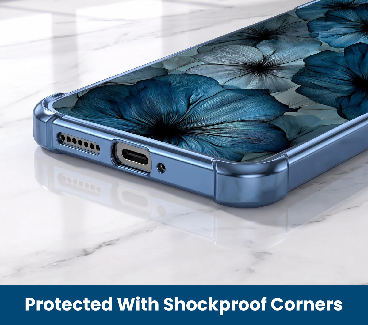 Oppo F31 Pro+ 5G Anemone Floral Airbags Printed Back Case
