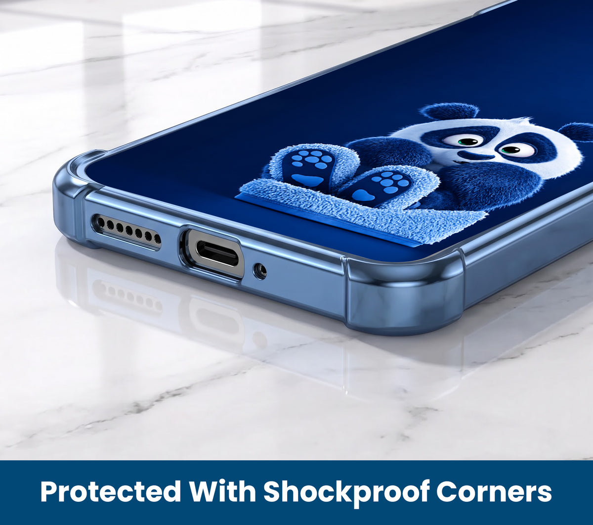 Oppo F31 Pro 5G Cute Panda Airbags Printed Back Case
