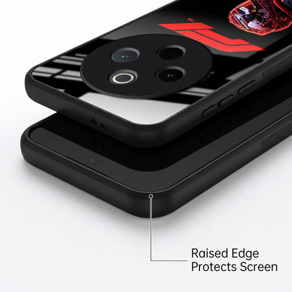 Vivo T4 5G F1 Racing Car Driver Acrylic Glass Back Case