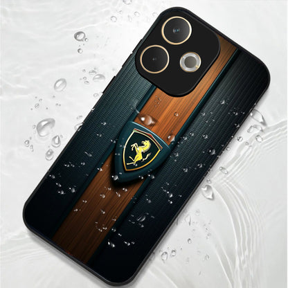 Oppo A5 Pro 5G Premium Acrylic Shockproof Glass Back Case (Royal Roadster)