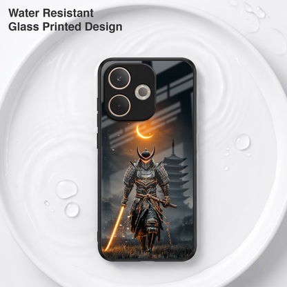 Oppo A5 Pro 5G Samurai Warrior Acrylic Glass Back Case