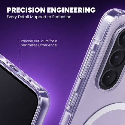 Samsung Galaxy A37 5G Clear Anti-Yellow MagSafe Protective Case
